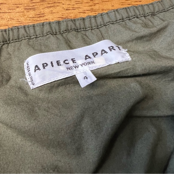 APIECE APART Neroli Off the Shoulder Poplin Top - Picture 6 of 9